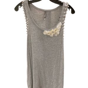 Jeweled and beaded gorgeous tank top